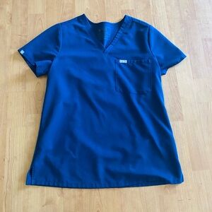 Women’s Figs Small Blue Top